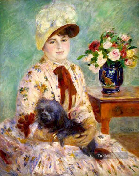 mlle charlotte berthier Pierre Auguste Renoir Peintures à l'huile